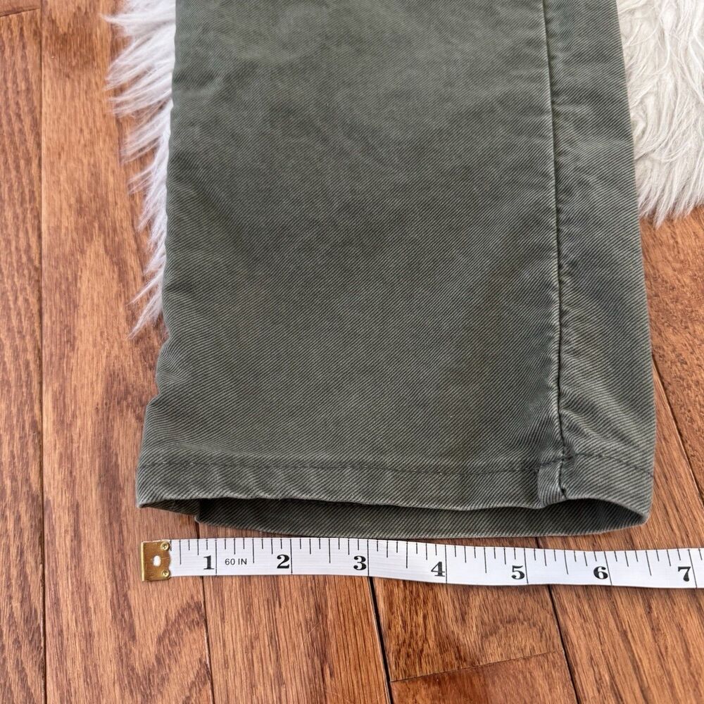 Incotex Pants Men’s 36X32 Army Green Slim Fit Tricochino Utility Trousers $410 - Picture 11 of 16